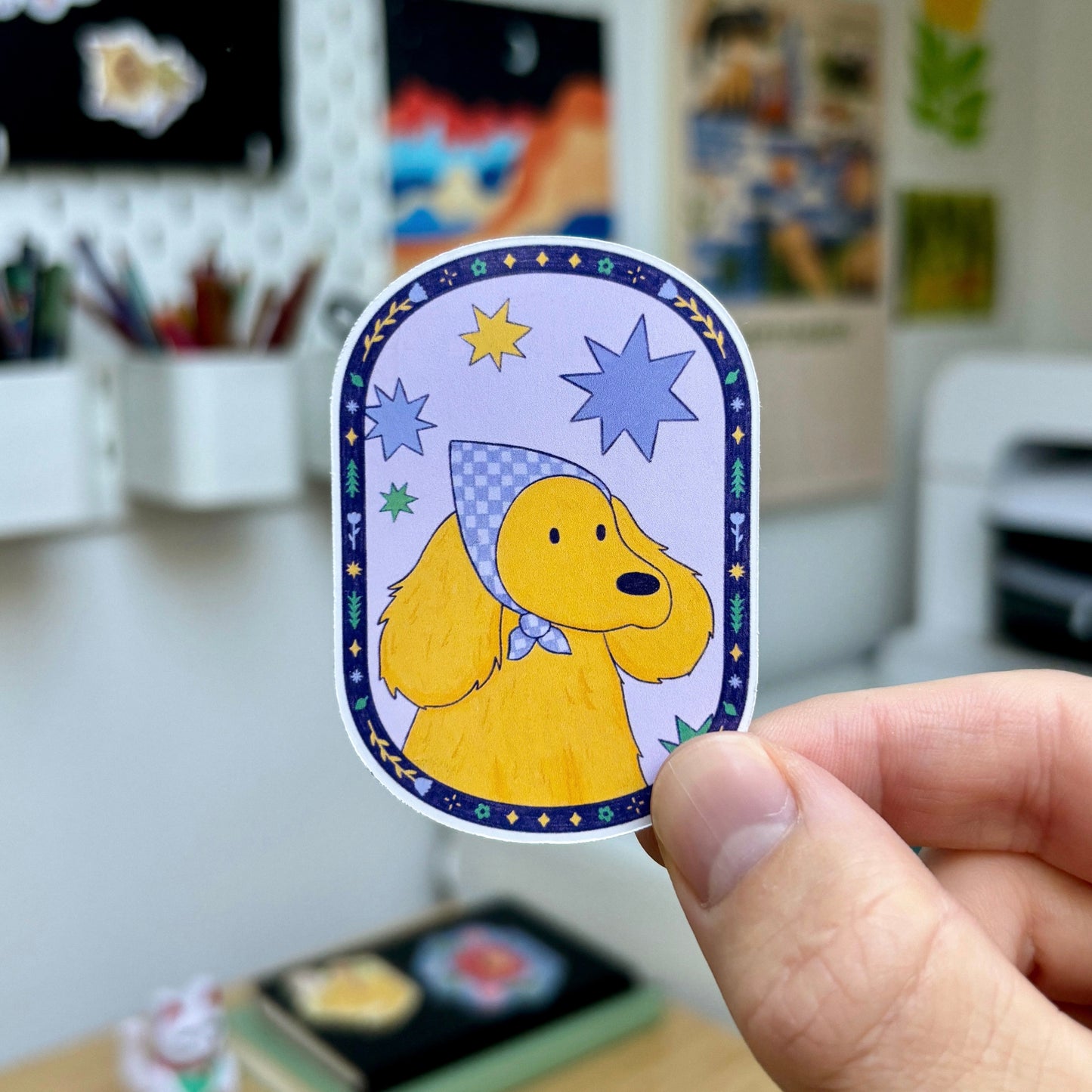 Dog Portrait Sticker