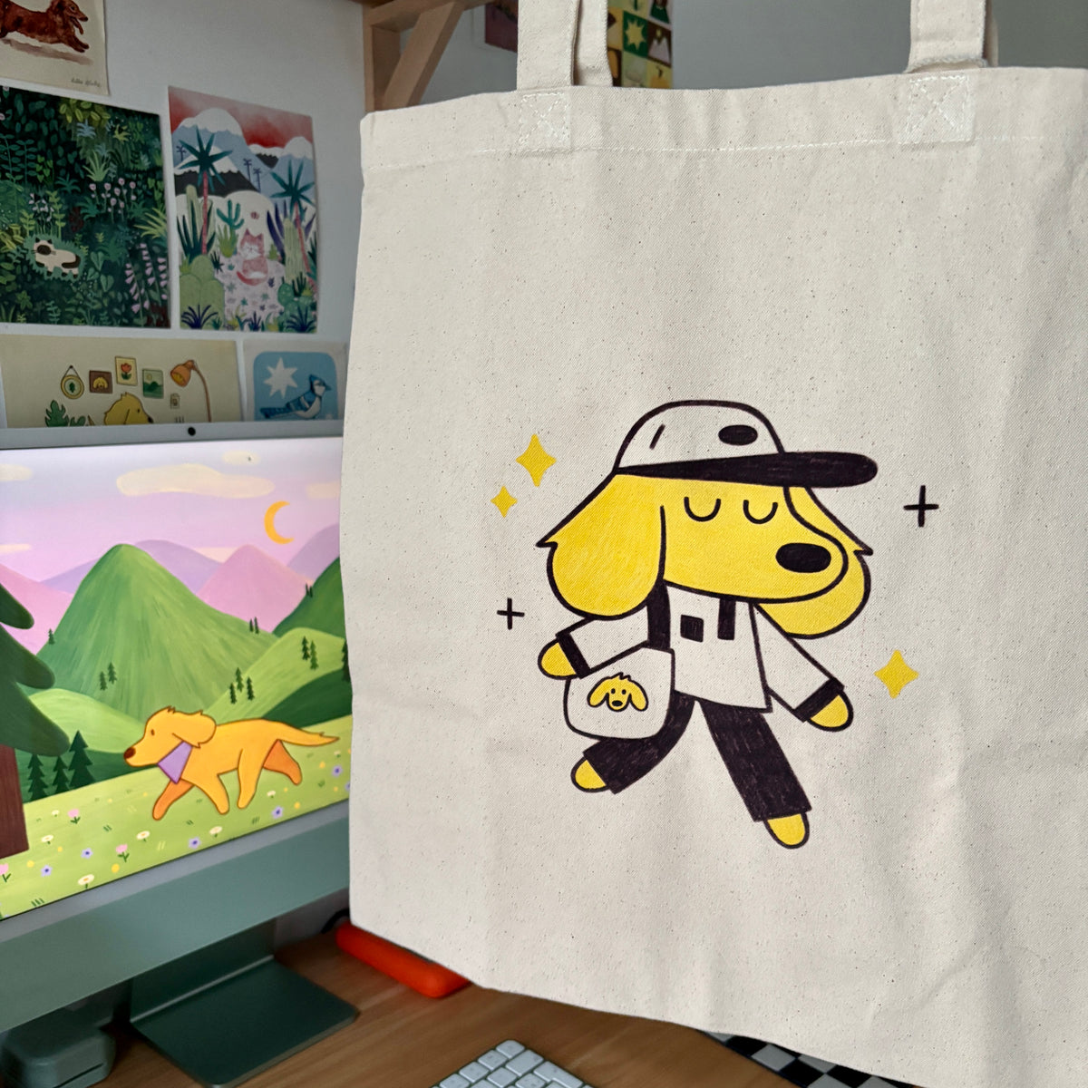 Chill Dog Tote Bag
