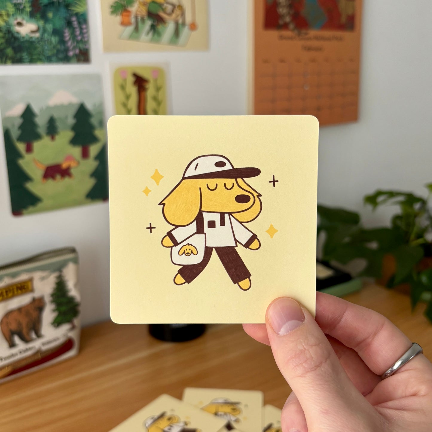 Chill Dog Mini Print