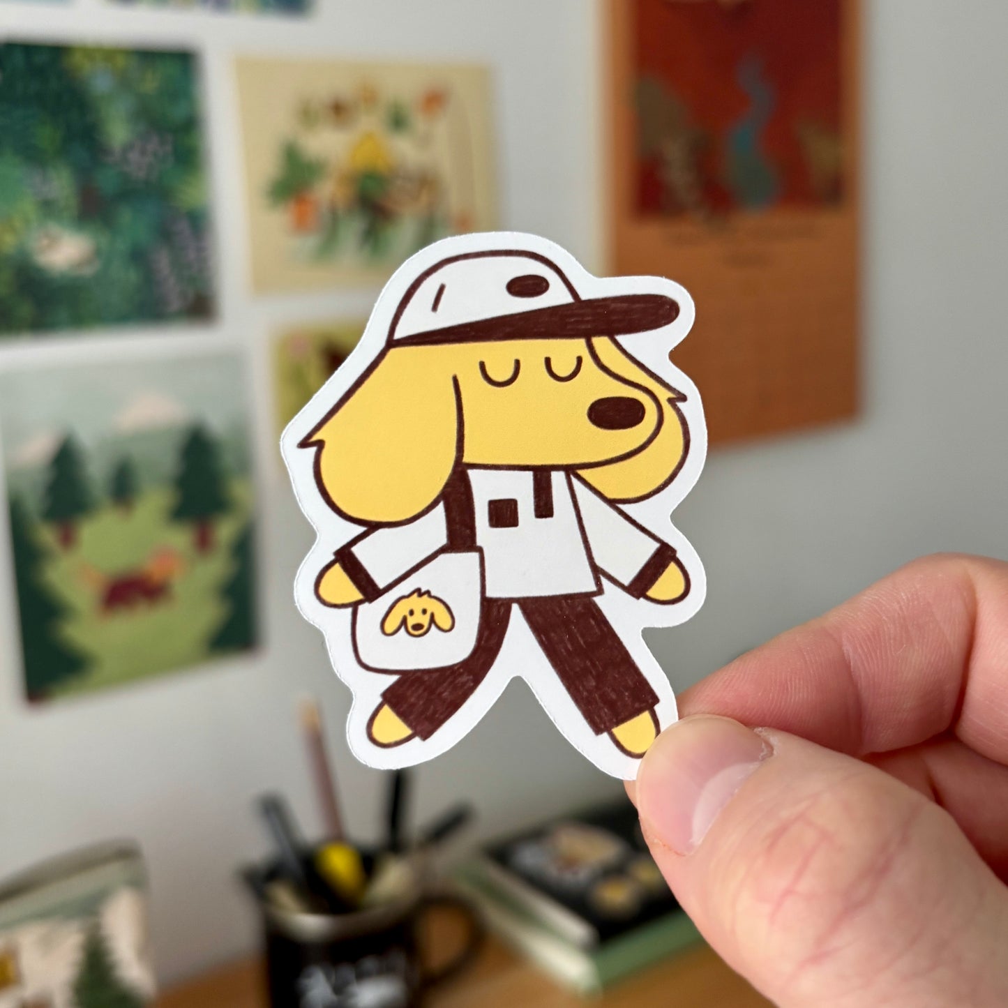 Chill Dog Sticker