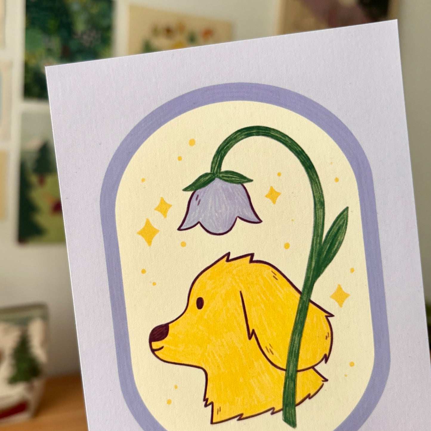 Spring Dog Print