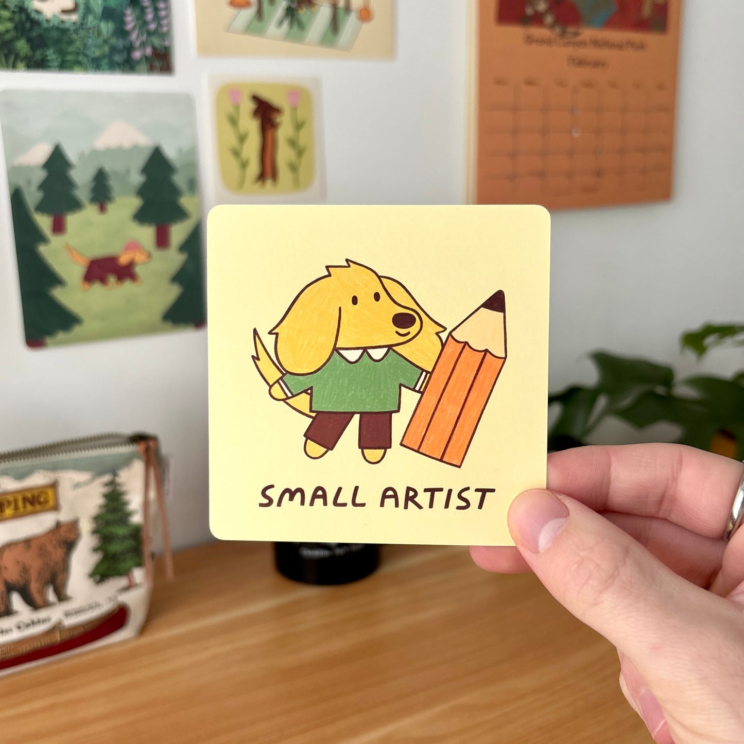Small Artist Mini Print