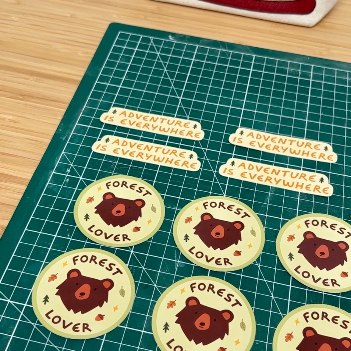 Adventure & Forest Pack de 2 Stickers