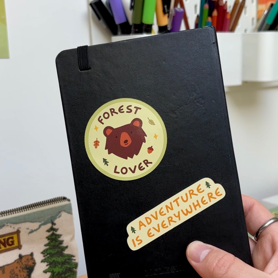 Adventure & Forest Pack de 2 Stickers