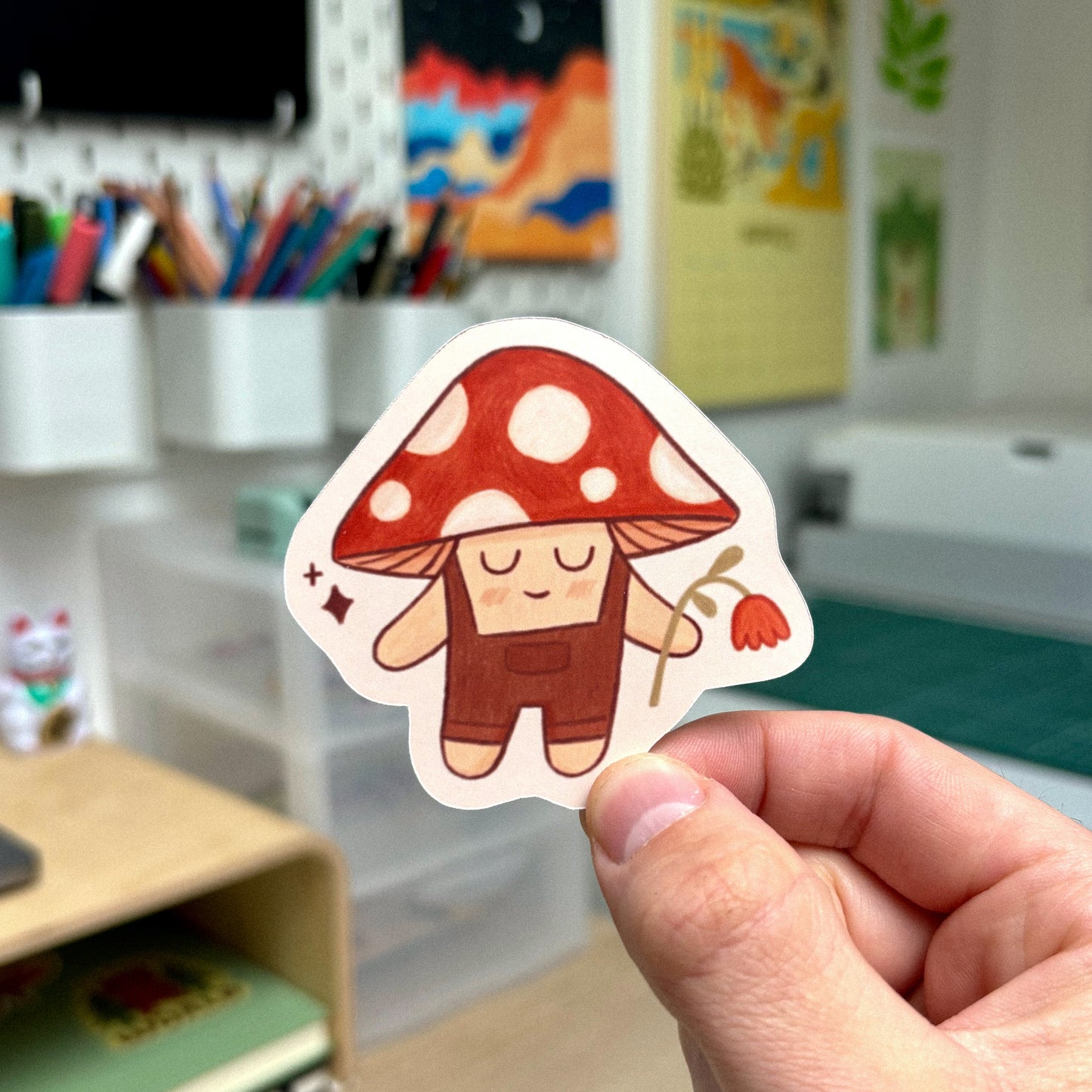 Mushroom Sticker