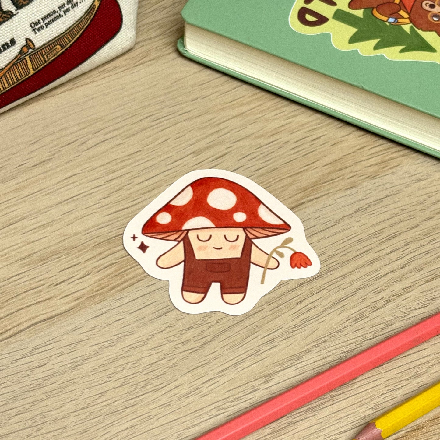 Mushroom Sticker