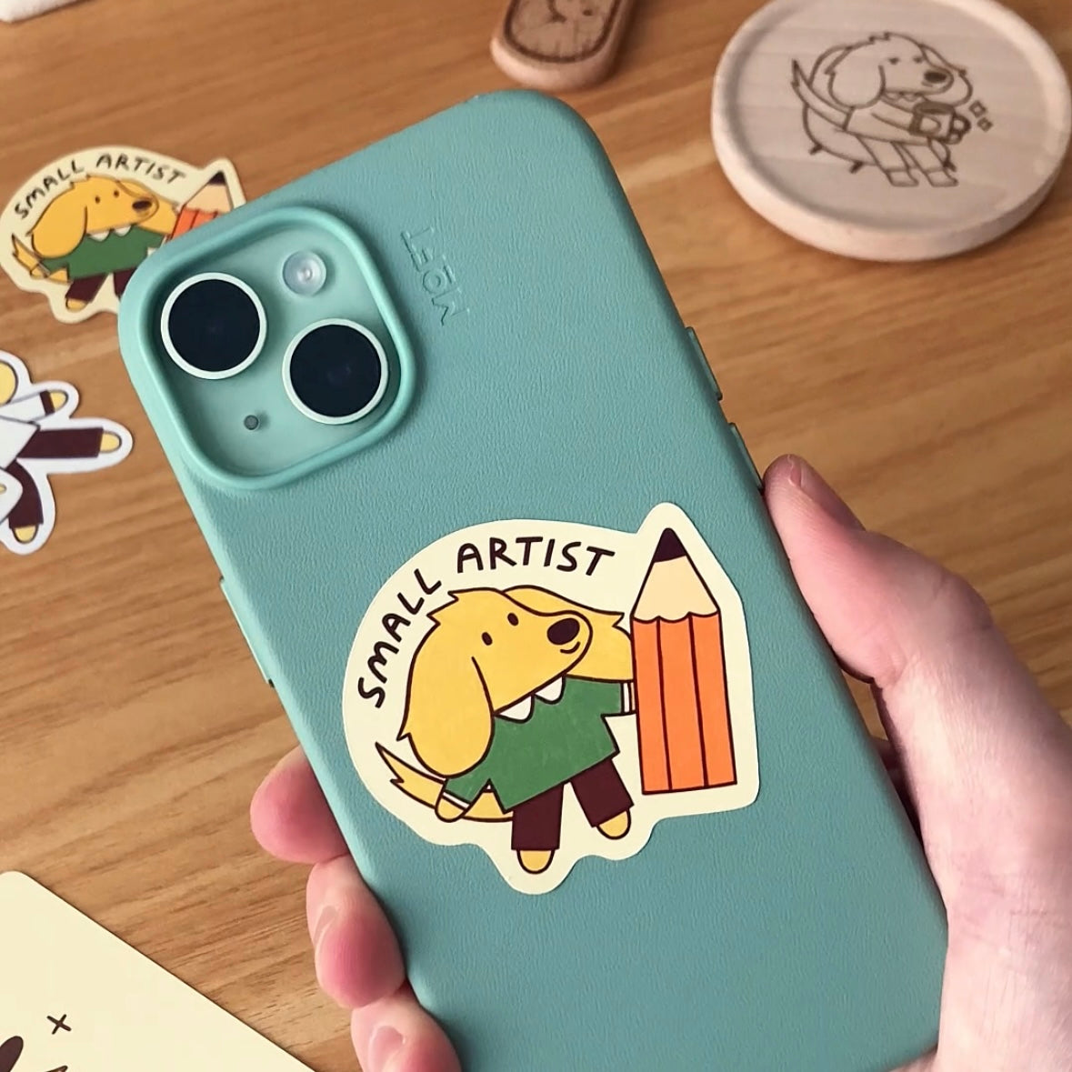 Small Artist Sticker