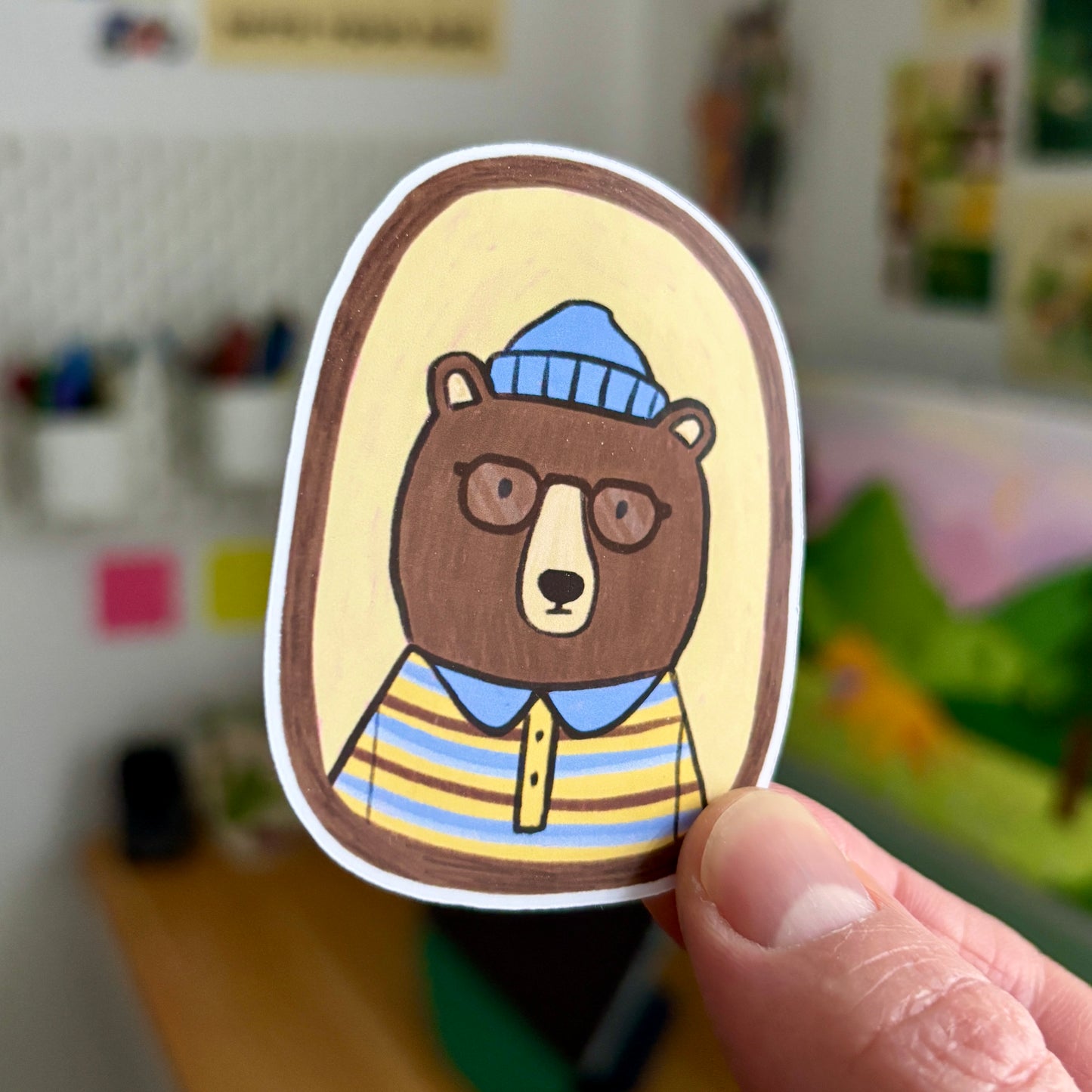 Cool Bear Sticker
