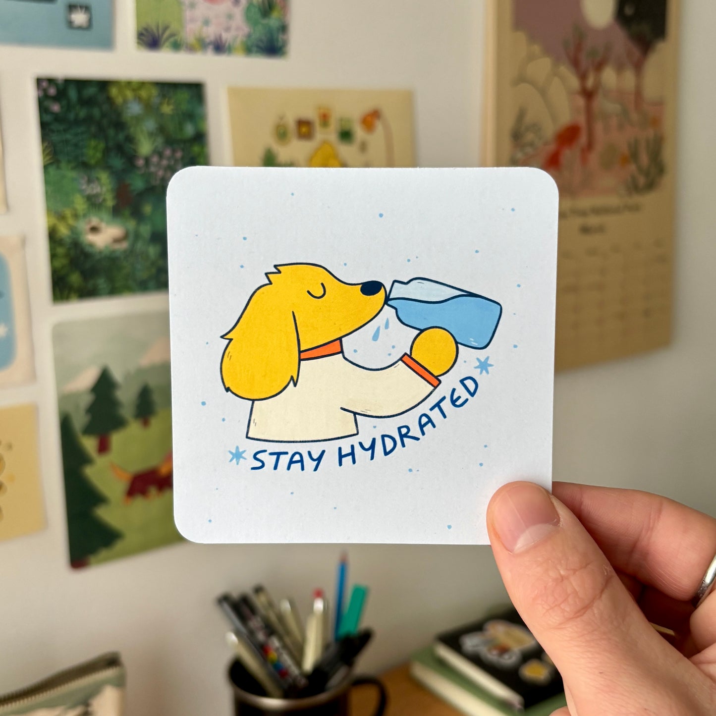 Stay Hydrated Mini Print