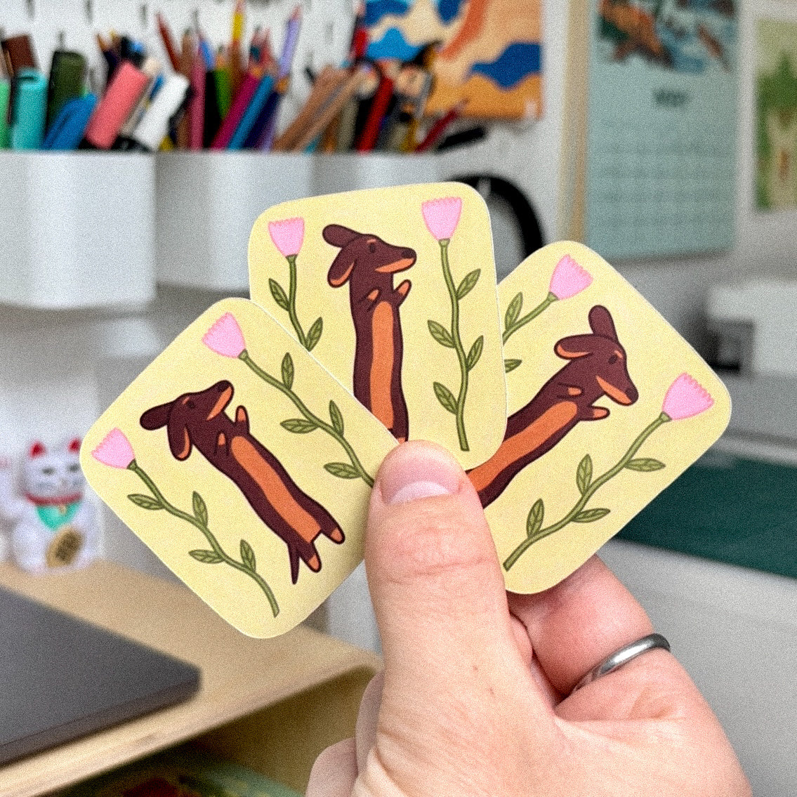 Sticker Teckel