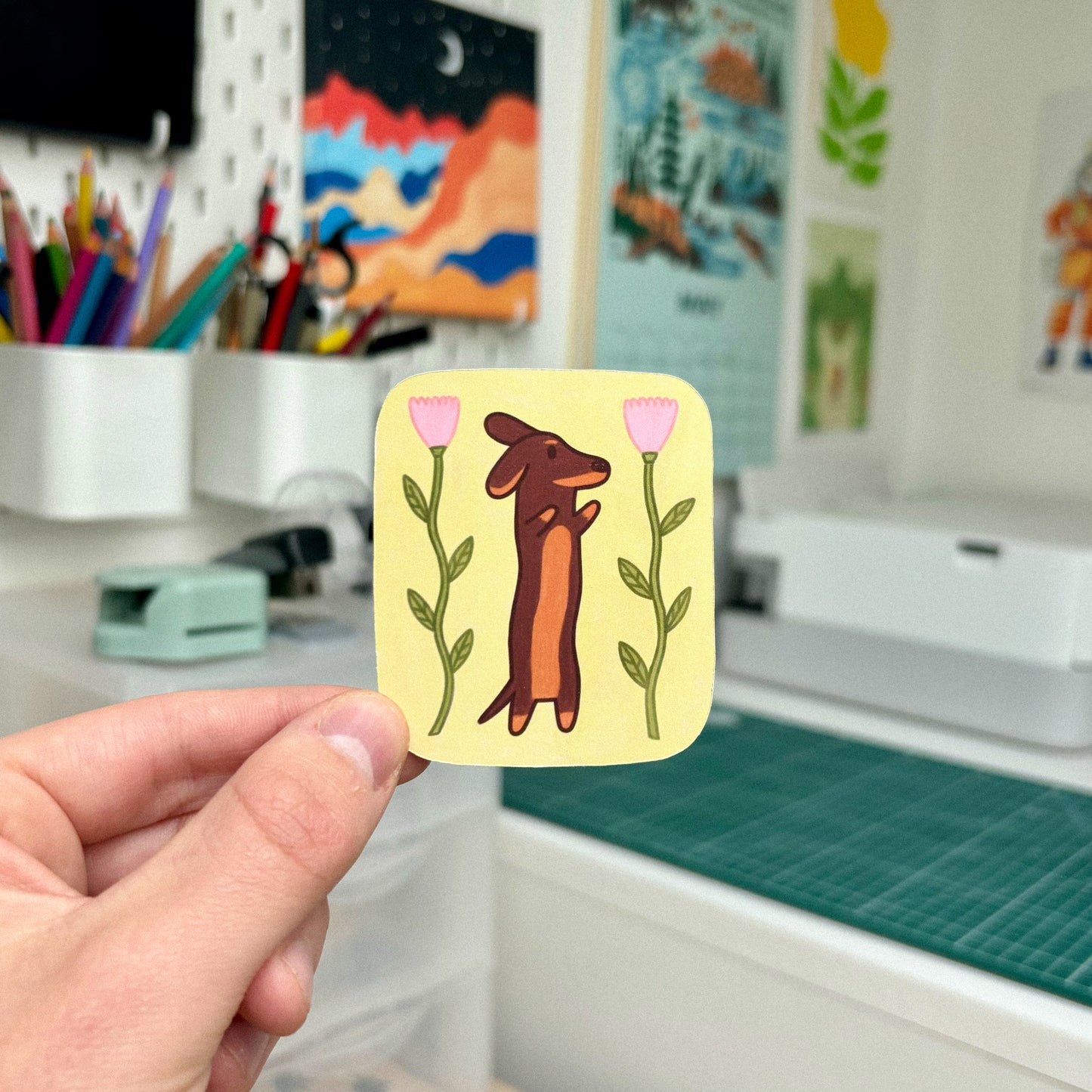 Sticker Teckel