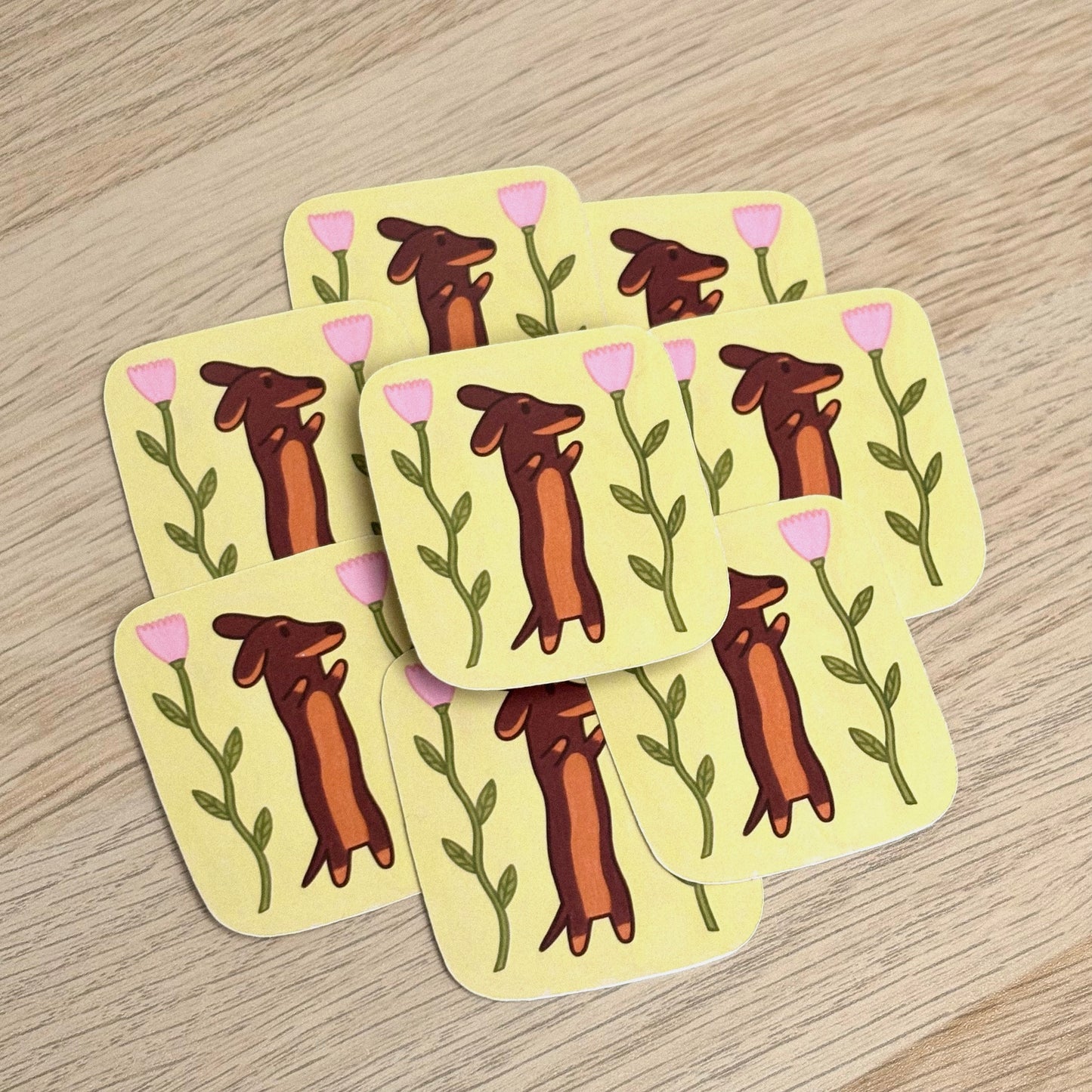 Sticker Teckel