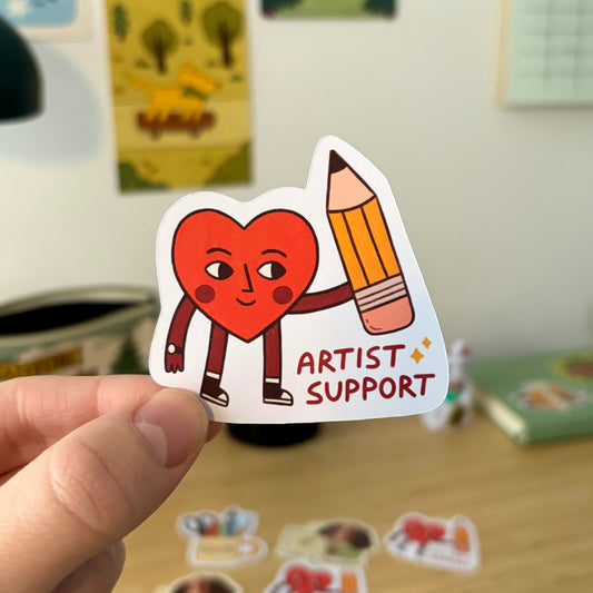 Artist Support Sticker