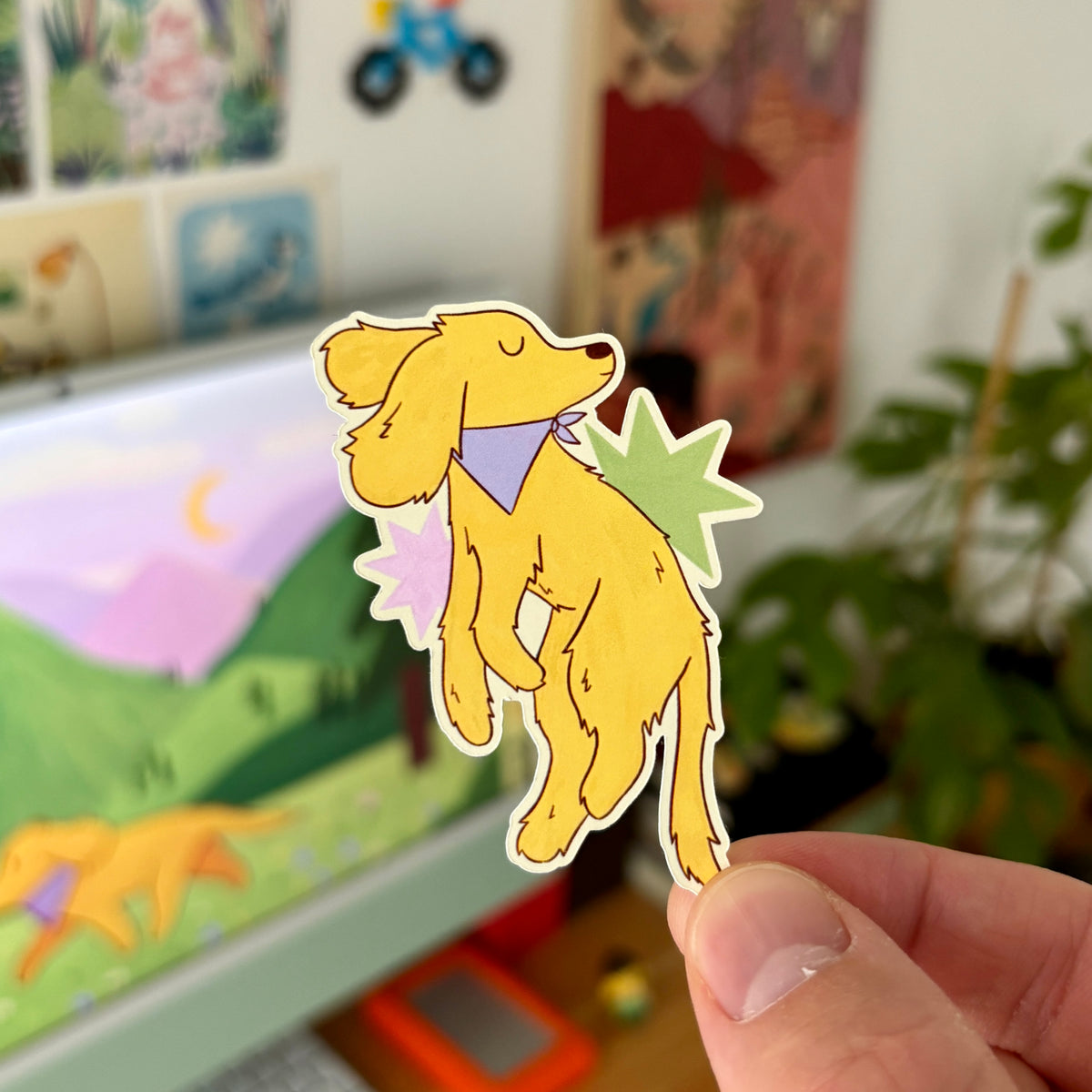 Draw For Yourself Sticker