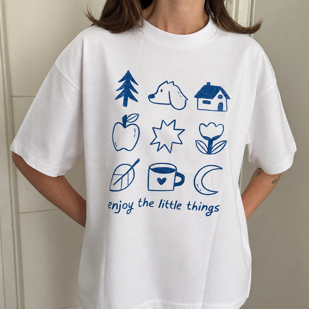 Enjoy the little things - T-shirt Oversize