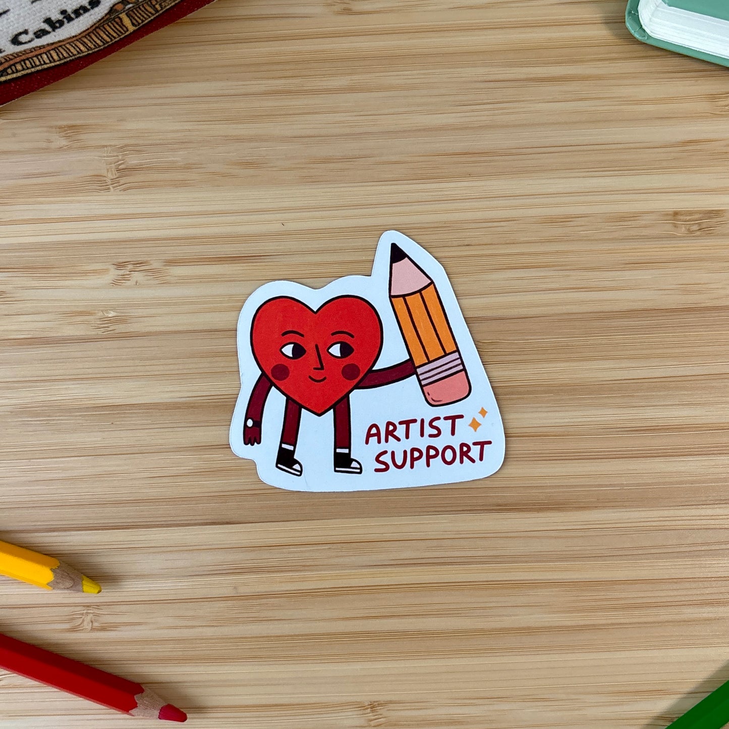 Artist Support Sticker