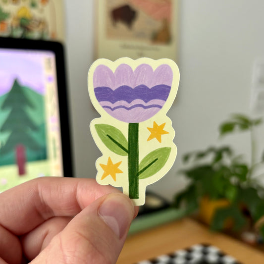 Flower Power Sticker