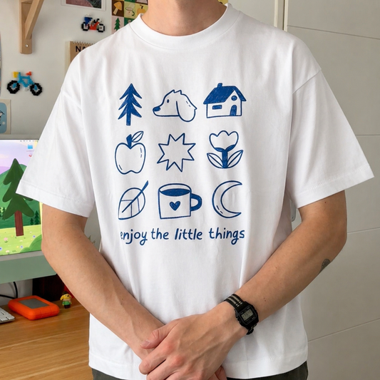 Enjoy the little things - T-shirt Oversize