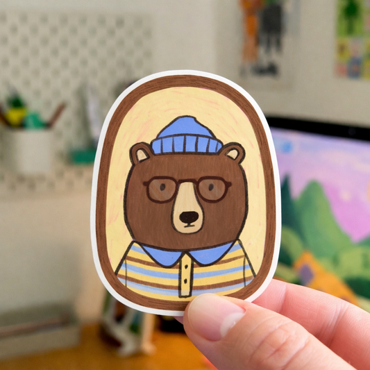 Cool Bear Sticker