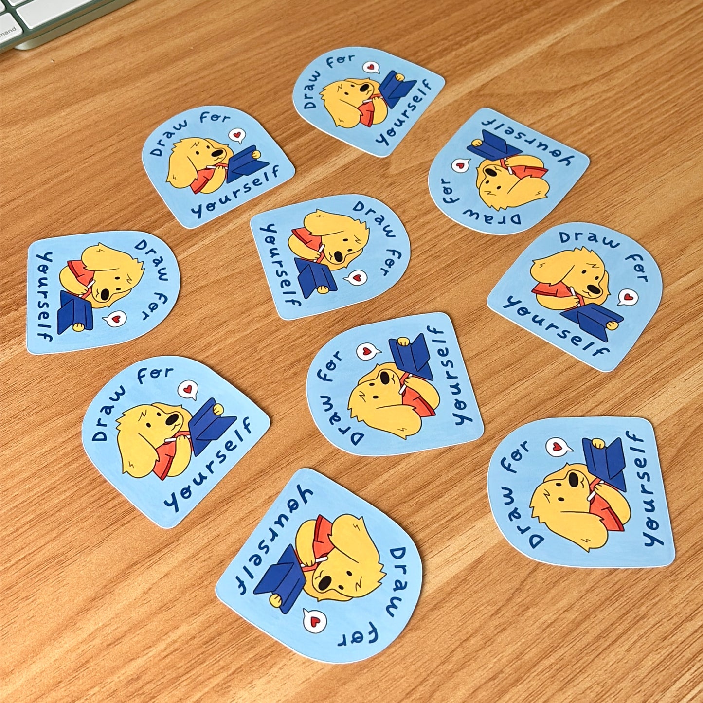 Draw For Yourself Sticker