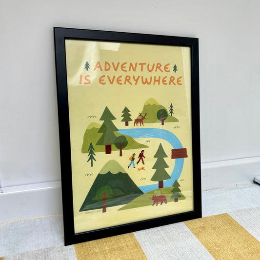 Adventure Is Everywhere Poster