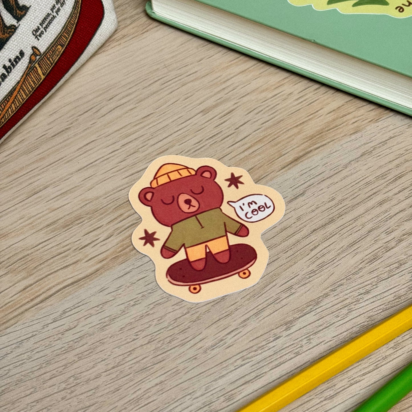 Cool Bear Sticker