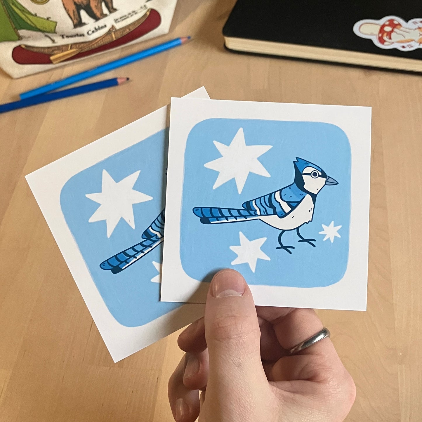 Blue Jay Mini Print