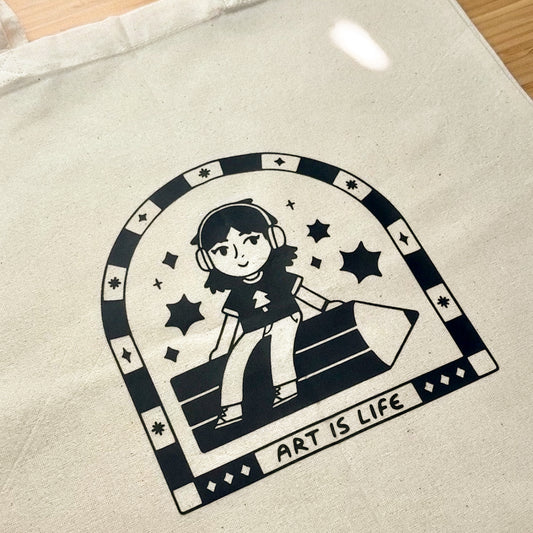 Art Is Life Tote Bag