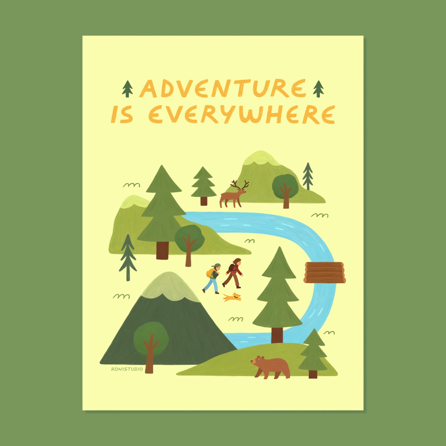Adventure Is Everywhere Poster